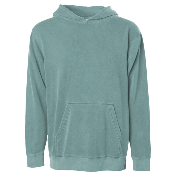 Youth Midweight Pigment-Dyed Hooded Sweatshirt Thumbnail