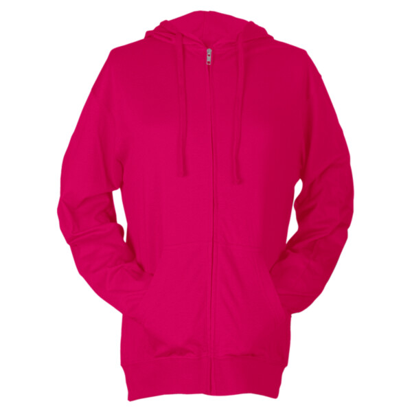 Beach Full-Zip Hooded Long Sleeve T-Shirt Thumbnail