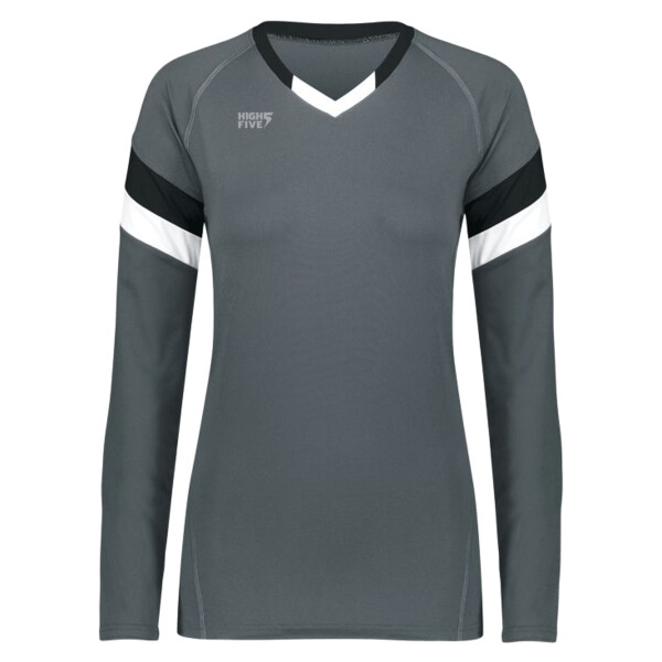 Girls TruHit Tri-Color Long Sleeve Jersey Thumbnail