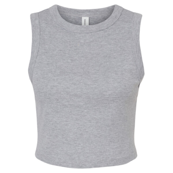 Women's Micro Rib Muscle Crop Tank Thumbnail