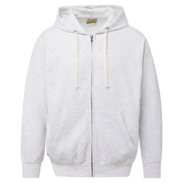 Unisex Vintage Fleece Full-Zip Hooded Sweatshirt Thumbnail