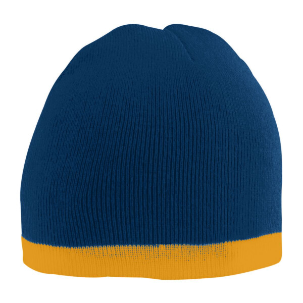 Two-Tone Knit Beanie Thumbnail