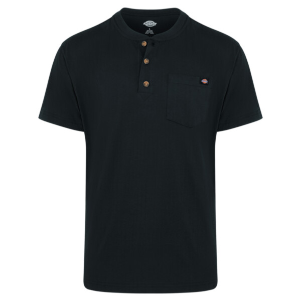 Men's Tall Heavyweight Traditional Short Sleeve Henley Thumbnail