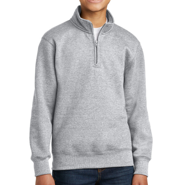 Youth Core Fleece 1/4 Zip Pullover Sweatshirt Thumbnail