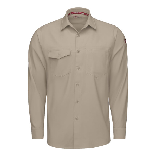 Men's Tall Cooling Long Sleeve Work Shirt Thumbnail