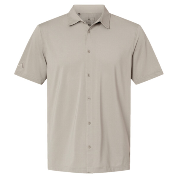 Men's Full Button Down Short Sleeve Shirt Thumbnail