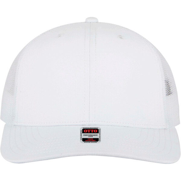 OTTO CAP® 6 Panel Mid Profile Mesh Back Trucker Hat Thumbnail