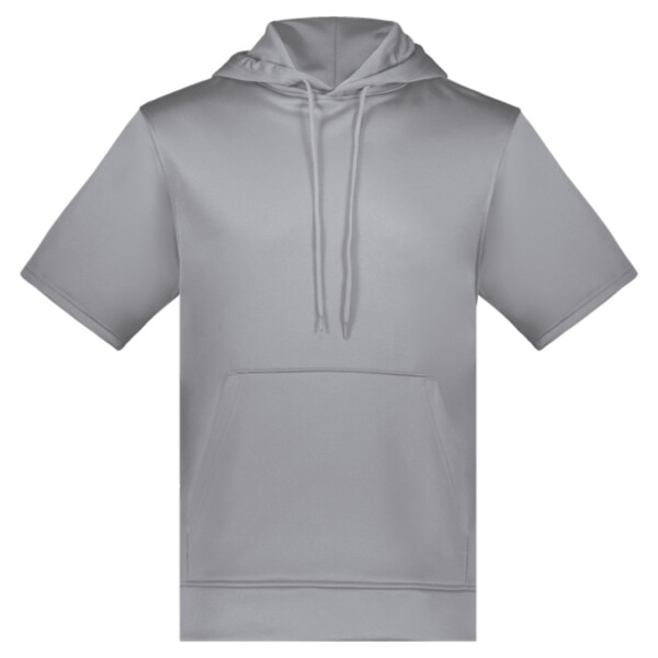Unisex Fleece Short Sleeve Hooded Pullover Thumbnail