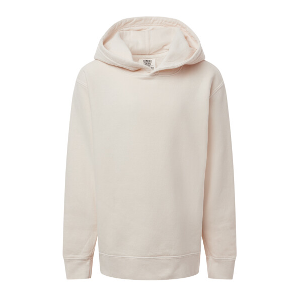 Youth Garment-Dyed Lightweight Fleece Hooded Sweatshirt Thumbnail