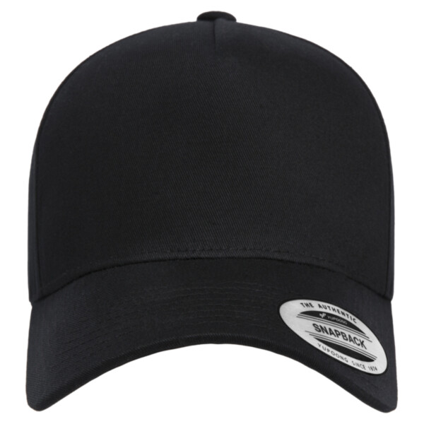 Retro Cotton Blend Trucker Snapback Cap Thumbnail