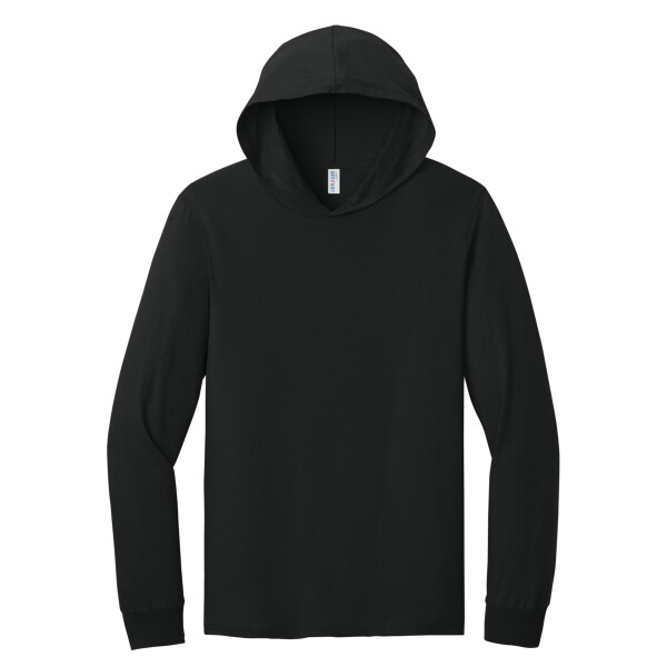 Classics Unisex Cotton Long Sleeve Hooded T Shirt Thumbnail