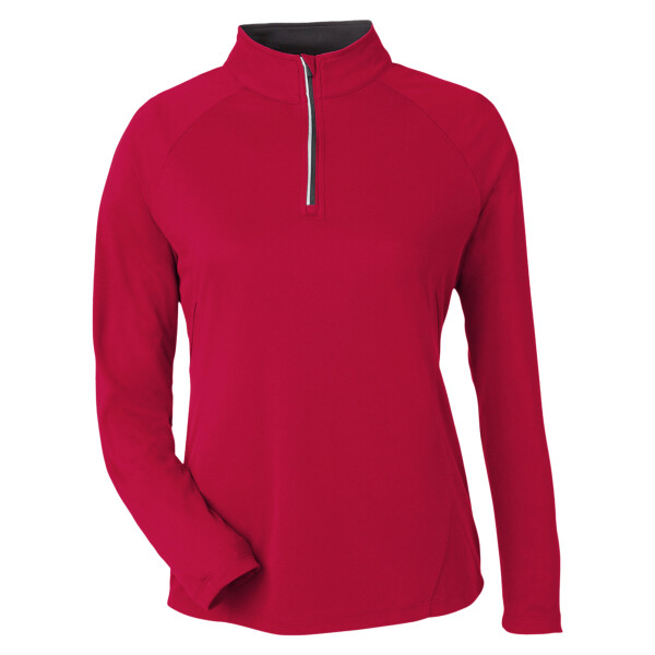 Women's Origin Performance Pique Quarter-Zip Pullover Thumbnail