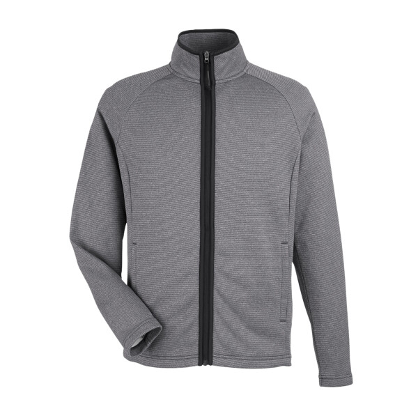 Men's Venture Heathered Stripe Full-Zip Thumbnail