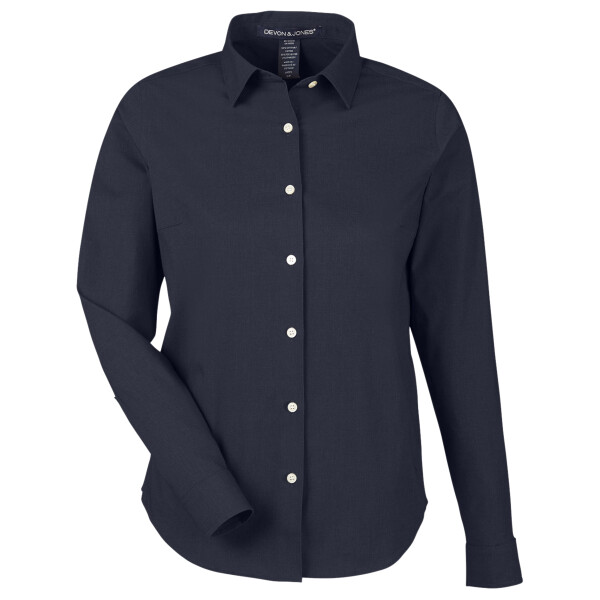 Women's CrownLux Performance® Spencer Poplin Dress Shirt Thumbnail