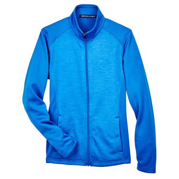 Women's Newbury Colorblock Mélange Fleece Full-Zip Jacket Thumbnail