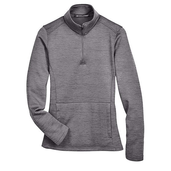 Women's Newbury Mélange Fleece Quarter-Zip Pullover Thumbnail