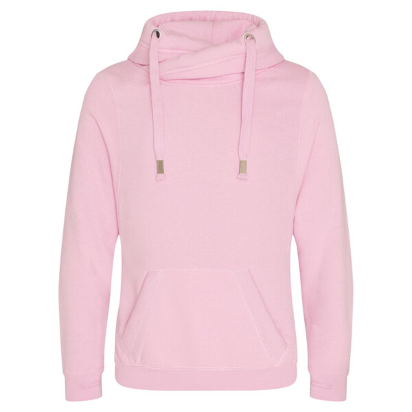 Unisex Cross Neck Hooded Sweatshirt Thumbnail