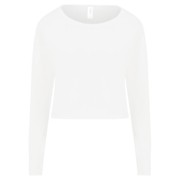 Women's Cropped Crewneck Sweatshirt Thumbnail