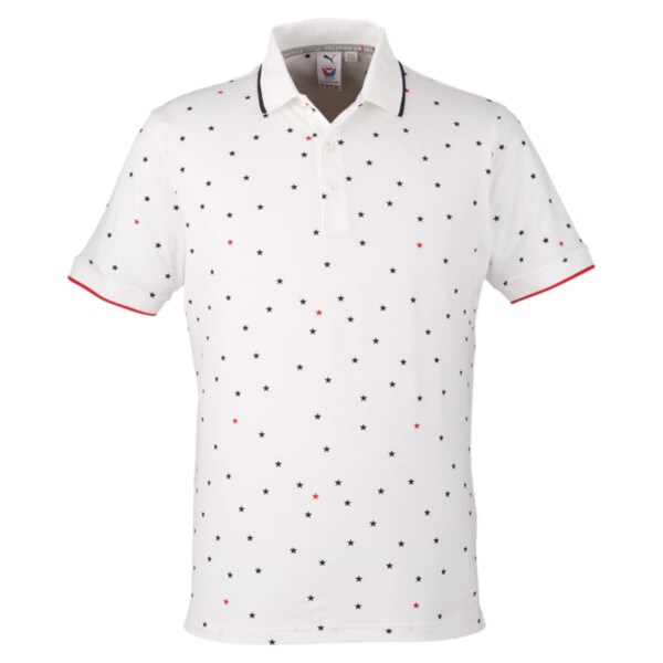 Men's Volition Skylight Patriotic Polo Thumbnail