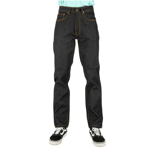 Men's Raw Denim Straight-Leg Jean Pants Thumbnail