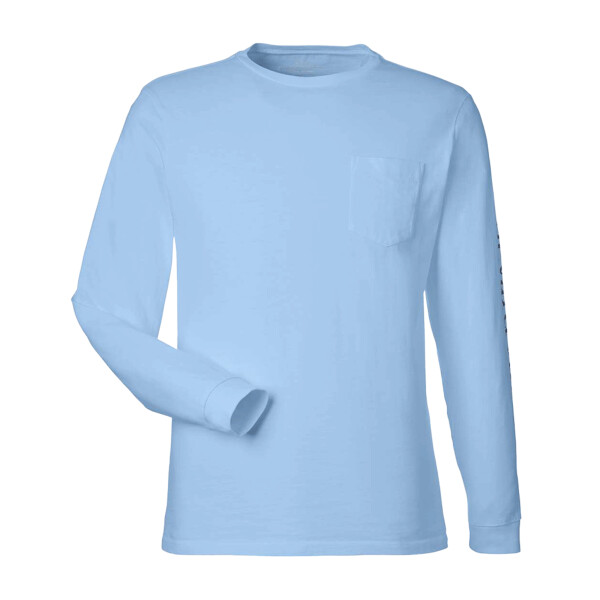 Unisex Long Sleeve Pocket T-Shirt Thumbnail