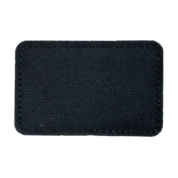 Medium Blank Black Patch - Qty 10 Thumbnail