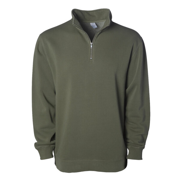 Unisex Pigment-Dyed Quarter-Zip Pullover Thumbnail