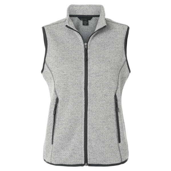 Women's Jasper Jacquard Fleece Vest Thumbnail