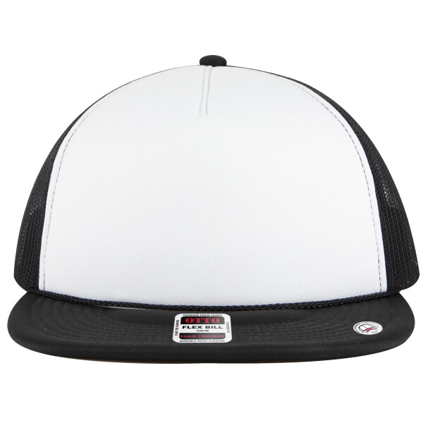 OTTO CAP® "OTTO SNAP" 5 Panel Pro Style Mesh Back Trucker Snapback Hat Thumbnail