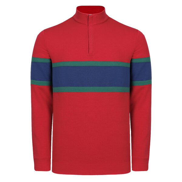 Men's Owen Quarter-Zip Colorblock Pullover Thumbnail