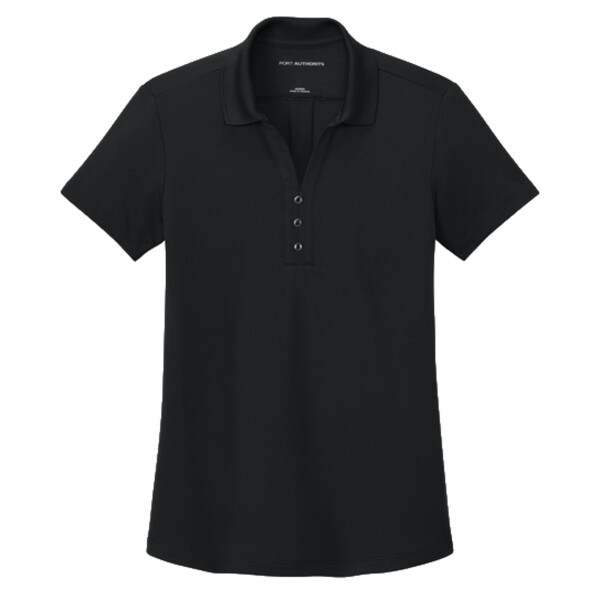 Women's Plaited Pique Polo Thumbnail