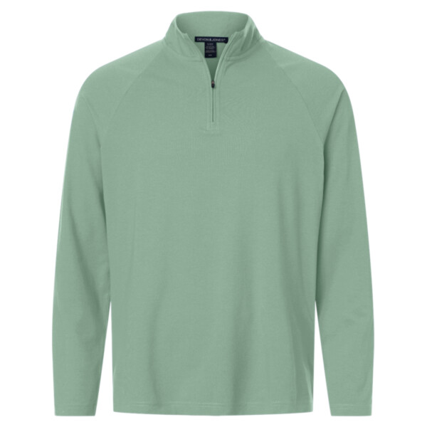 Men's Seaton Pebble Textured Quarter-Zip Pullover Thumbnail