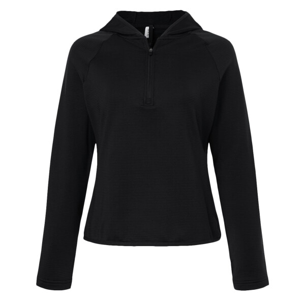 Women's Qualify Quarter-Zip Hooded Pullover Thumbnail