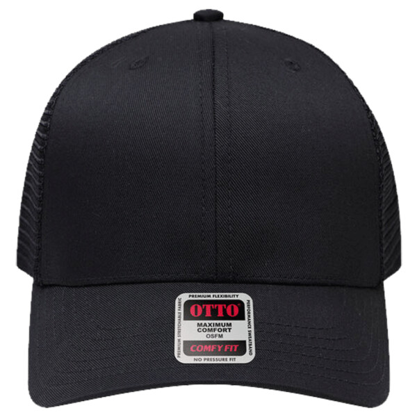 OTTO CAP® COMFY FIT® 6 Panel Mid Profile Mesh Back Trucker Hat Thumbnail