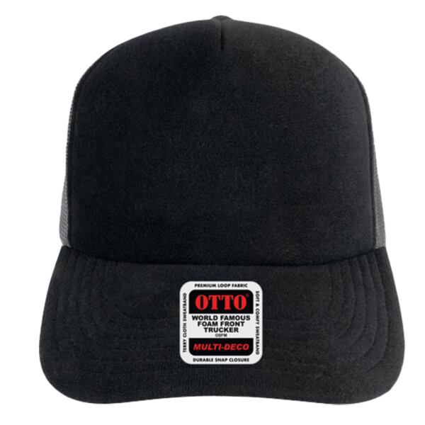 OTTO CAP® CapCanvas 5 Panel High Crown Mesh Back Trucker Hat Thumbnail