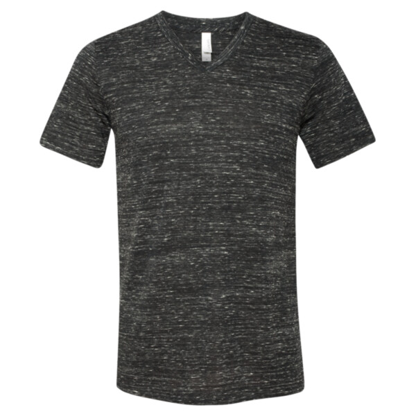 Unisex Textured Jersey V-Neck Tee Thumbnail