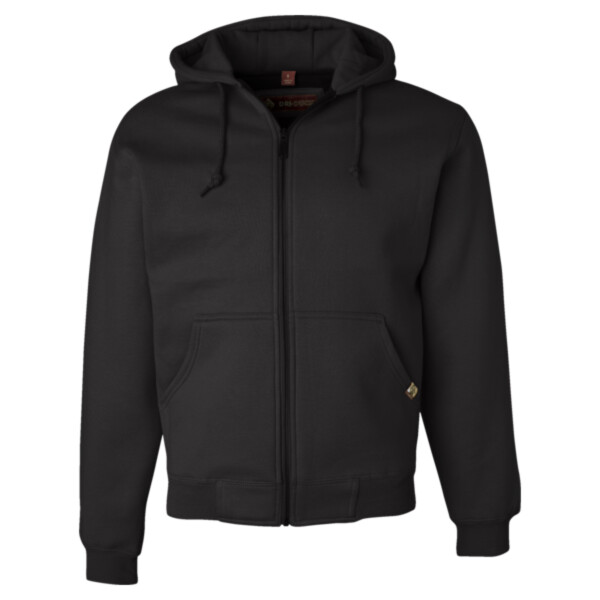 Men's Crossfire Heavyweight Power Fleece Hooded Jacket with Thermal Lining Thumbnail