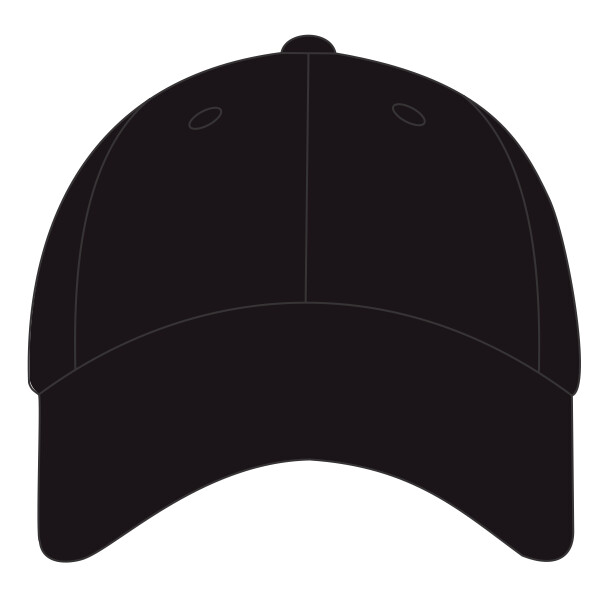 Solid Crown with Camo Visor Cap Thumbnail