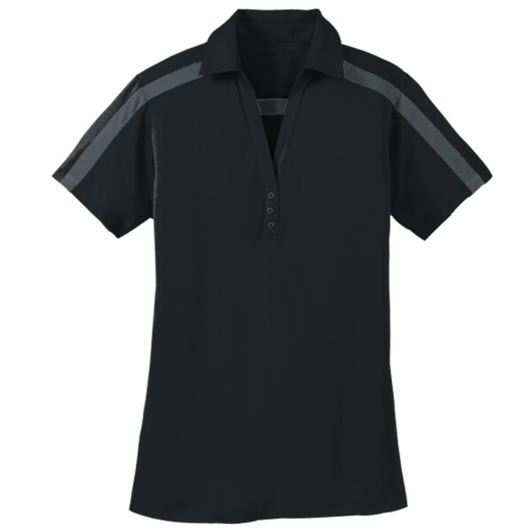 Women's Silk Touch Performance Colorblock Stripe Polo Thumbnail
