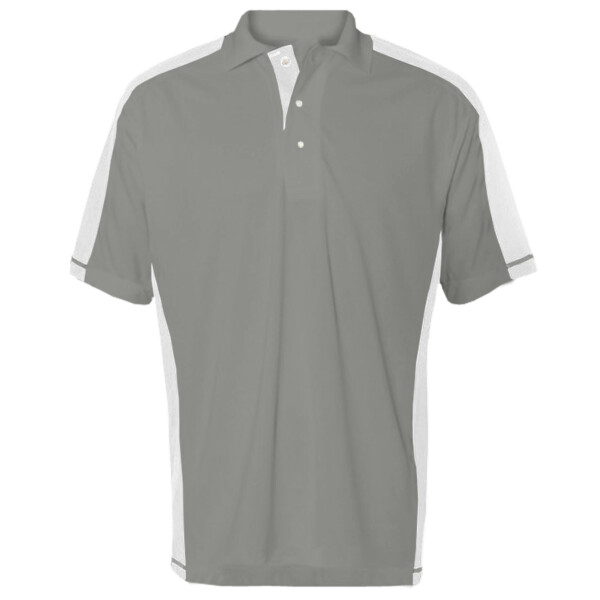 Men's Colorblocked Moisture Free Mesh Polo Thumbnail
