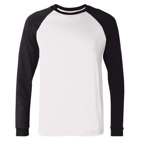 Long Sleeve Jersey Baseball Tee Thumbnail