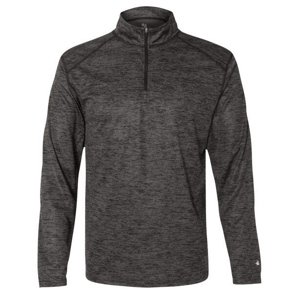 Men's Tonal Blend Quarter-Zip Pullover Thumbnail