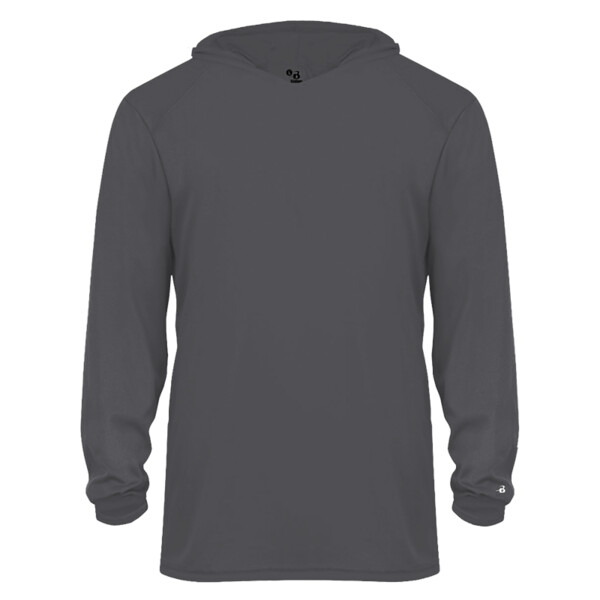 Youth B-Core Long Sleeve Hooded T-Shirt Thumbnail
