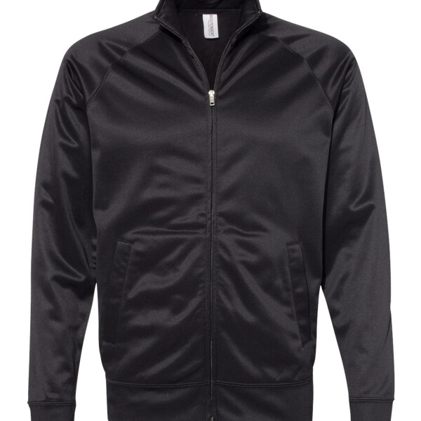 Men's Lightweight Poly-Tech Full-Zip Track Jacket Thumbnail