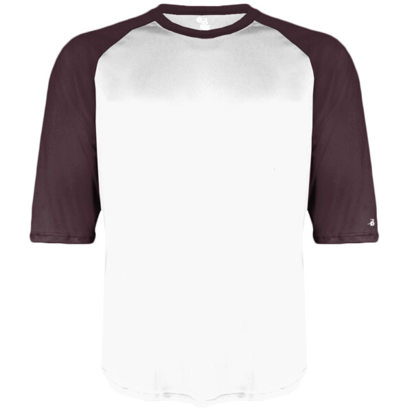B-Core Three-Quarter Sleeve Baseball T-Shirt Thumbnail