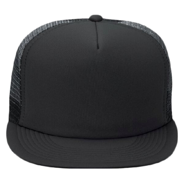 OTTO CAP® "OTTO SNAP" 5 Panel High Crown Mesh Back Trucker Snapback Hat Thumbnail