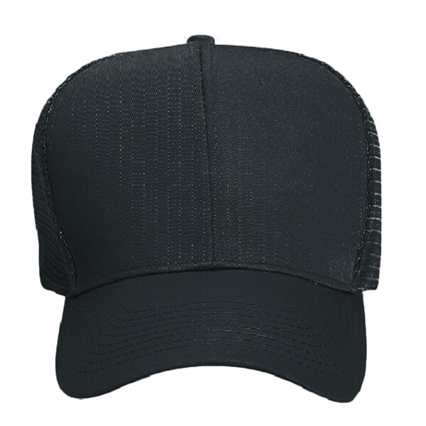 OTTO CAP® 6 Panel Mid Profile Mesh Back Trucker Hat Thumbnail