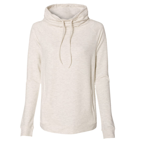 Women’s HeatLast™ Fleece Faux Cashmere Funnel Neck Sweatshirt Thumbnail