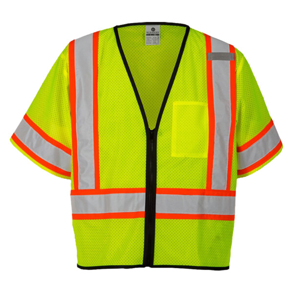 Unisex Class 3 Mesh Zippered Vest Thumbnail