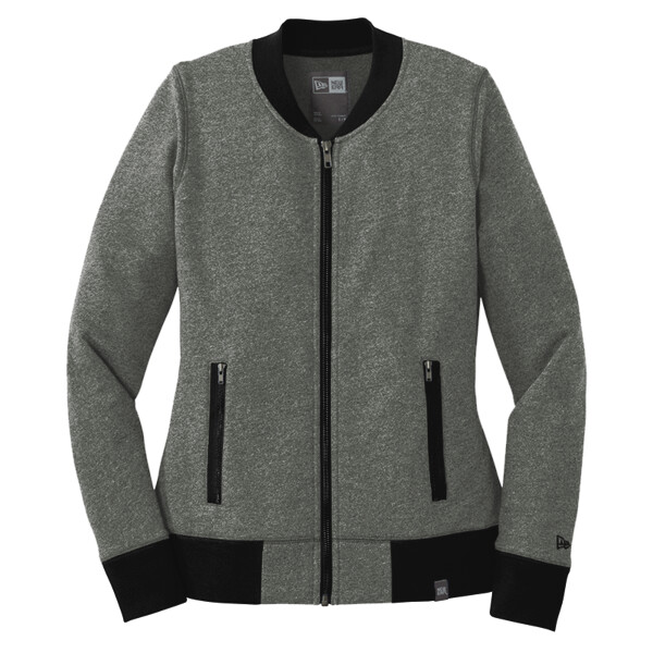 Women's French Terry Baseball Full Zip Thumbnail